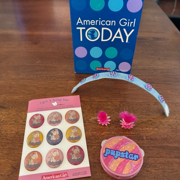 Retired American Girl Coconut Tambourine Set - Picture 2 of 5